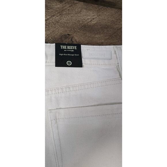 Blank NYC The Reeve Sunflower Floral Embroidered White Denim Shorts 27 New w Tag - Picture 7 of 14